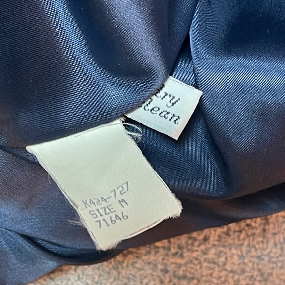 Pendleton Vintage Western Virgin Wool Blanket Coat Jacket Navajo Aztec Medium - Picture 10 of 10